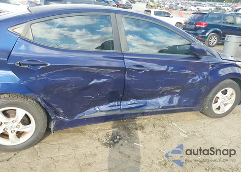 2014 Hyundai Elantra Se из США, поврежденный, VIN 5NPDH4AE6EH472757